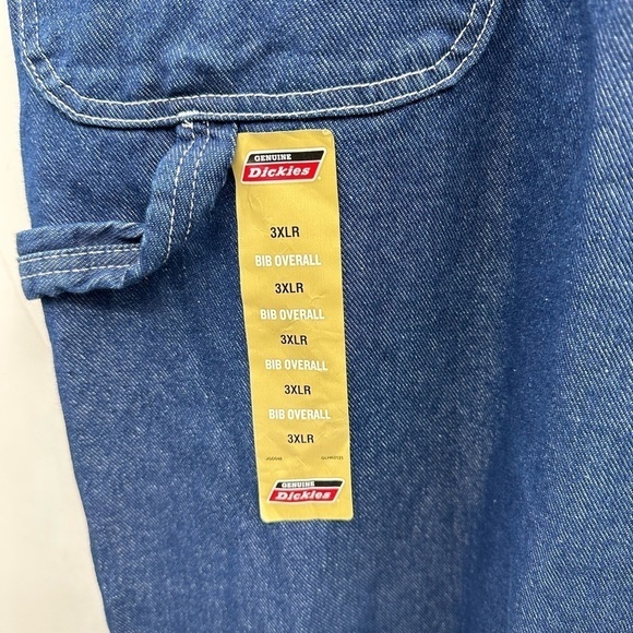 Dickies big adjustable strap men casual farmer western bib overall NWT 3XLR - Picture 7 of 11